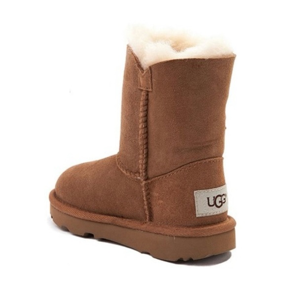 UGG® Bailey Button II Boot - Toddler / Little Kid - Chestnut | NEW in BOX!!🤎🤎 - Picture 2 of 9